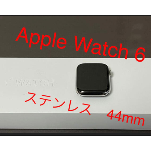 シルバーステンレスモデルApple Watch 6