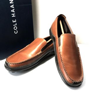 コールハーン(Cole Haan)の未使用コールハーン　レザーローファー　サイズ9(スニーカー)