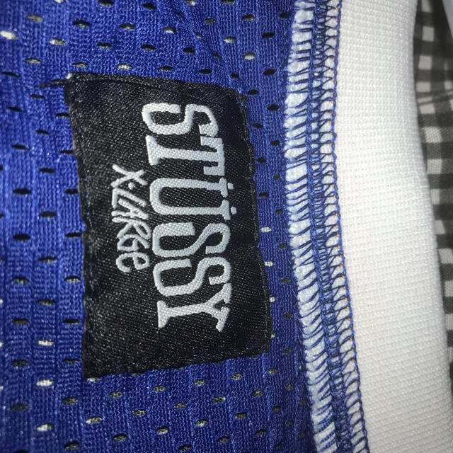 STUSSY(ステューシー)の STÜSSY (ステューシー)カレッジロゴ メッシュ バスケット タンクトップ メンズのトップス(タンクトップ)の商品写真