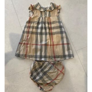 バーバリー(BURBERRY)のバーバリーチルドレン　セットアップ(ロンパース)