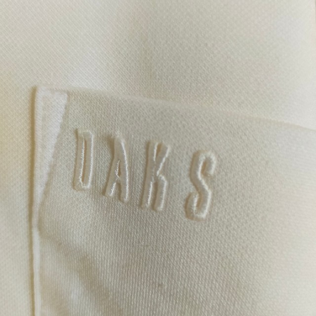 DAKS(ダックス)のダックス　ゴルフ　長袖ポロシャツ　サイズL スポーツ/アウトドアのゴルフ(ウエア)の商品写真