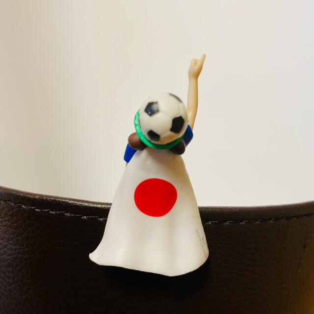 コップのふちこさん　サッカー日本代表 エンタメ/ホビーのおもちゃ/ぬいぐるみ(キャラクターグッズ)の商品写真