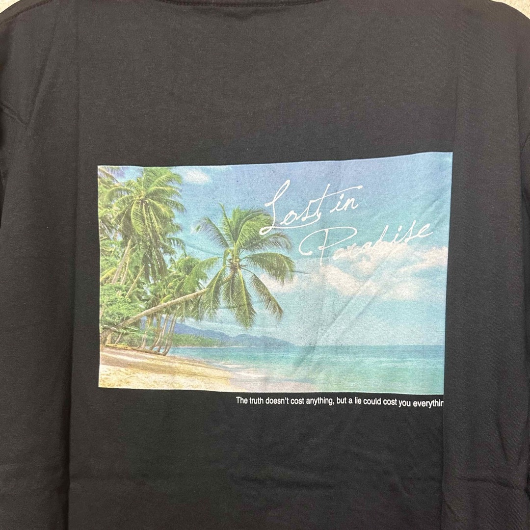 ユニセックスTシャツ（ALOHA）白or 黒 メンズのトップス(Tシャツ/カットソー(半袖/袖なし))の商品写真