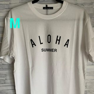 ユニセックスTシャツ（ALOHA）白or 黒(Tシャツ/カットソー(半袖/袖なし))