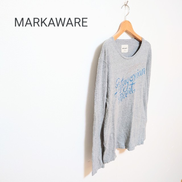 MARKAWEAR(マーカウェア)のMARKAWARE マーカウェア　レターロゴカットソー メンズのトップス(Tシャツ/カットソー(七分/長袖))の商品写真