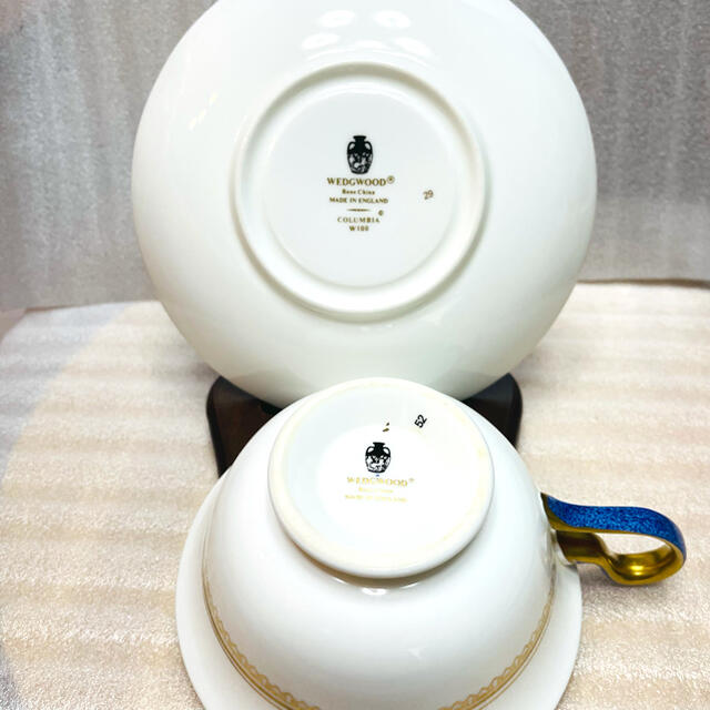 ウェッジウッド コロンビアパウダーブルー ティーカップ ウェッジウッド コロンビアパウダーブルー ティーカップ
