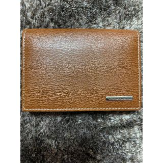 エルメネジルドゼニア(Ermenegildo Zegna)の超美品　エルメネジルド　ゼニア　名刺入れ(名刺入れ/定期入れ)