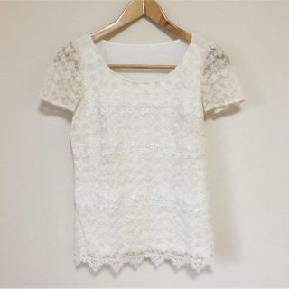 ジャスグリッティー(JUSGLITTY)のジャスグリッティー レーストップス(シャツ/ブラウス(半袖/袖なし))