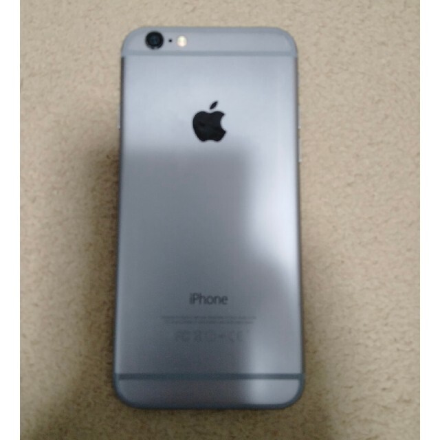 Apple(アップル)のiPhone 6 本体 スマホ/家電/カメラのスマートフォン/携帯電話(スマートフォン本体)の商品写真