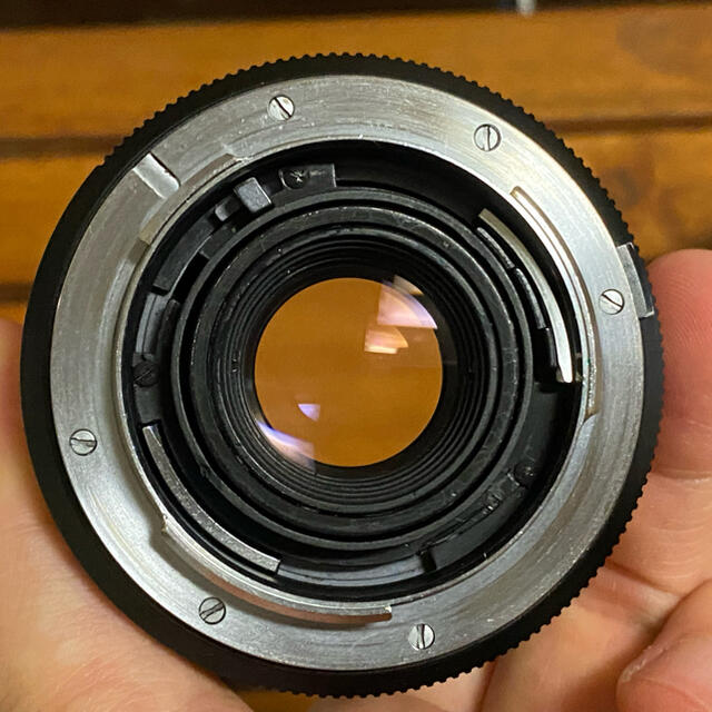 LEICA(ライカ)のmacro elmarit 60mm 等倍アダプター付き スマホ/家電/カメラのカメラ(レンズ(単焦点))の商品写真