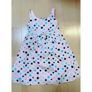 ミルク(MILK)のMILK カラフルドットワンピースdress(ひざ丈ワンピース)