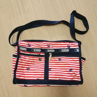 レスポートサック(LeSportsac)のLeSportsacレスポートサック/ショルダーバッグ/ボーダーマリン刺繍(ショルダーバッグ)