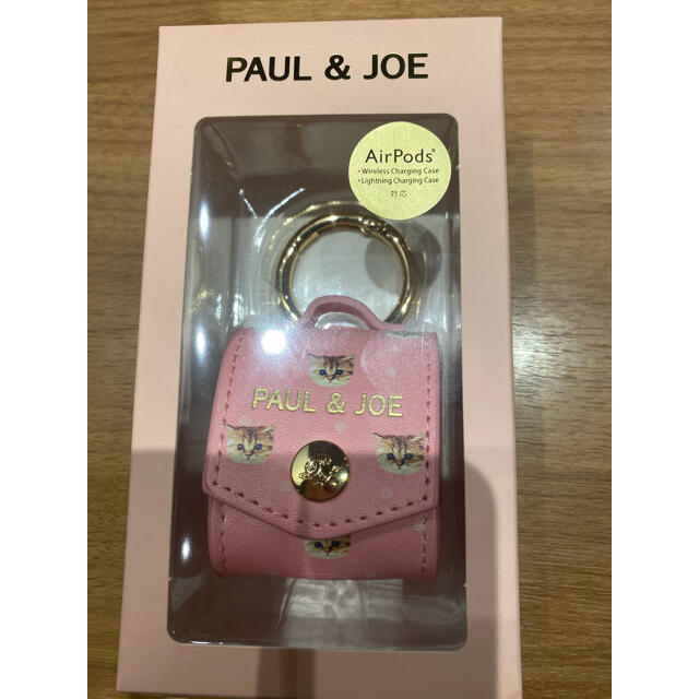 PAUL & JOE(ポールアンドジョー)のPaul & JOE(ポールアンドジョー)のAirPods用ヌエット柄ケース  スマホ/家電/カメラのスマホアクセサリー(iPhoneケース)の商品写真