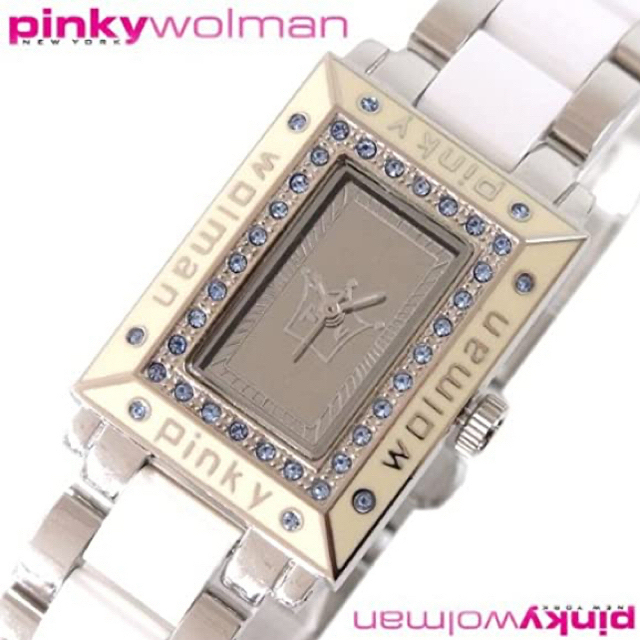 pinky wolman(ピンキーウォルマン)のpinky wolman 腕時計　ボックス　ポーチ レディースのファッション小物(腕時計)の商品写真