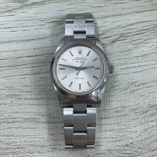 ROLEX(ロレックス)のロレックス　エアキング14000　プレジション　腕時計　箱・替えコマ・保証書付き メンズの時計(腕時計(アナログ))の商品写真
