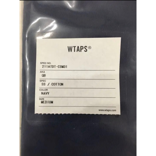 W)taps(ダブルタップス)のWTAPS QB / SS / COTTON メンズのトップス(Tシャツ/カットソー(半袖/袖なし))の商品写真