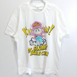 新品　ドクタースランプアラレちゃん　半袖Tシャツ　3L　ホワイト(Tシャツ/カットソー(半袖/袖なし))