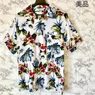 Hawaiian surf brand 古着 ヴィンテージ半袖シャツ メンズM(シャツ)