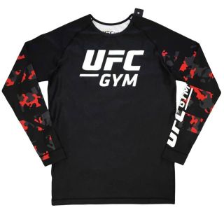 ニューヨーク限定UFCGYMアルティメットファイティングラッシュガードサイズXL(格闘技/プロレス)