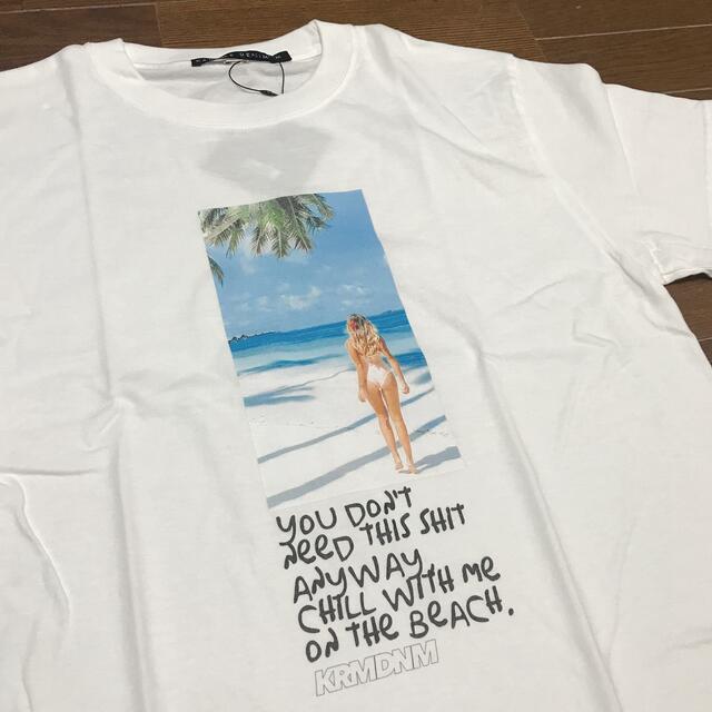 AVALANCHE(アヴァランチ)の値下げ❗️KRHYMEDENIM"BEACH GIRL"SexyプリントTシャツ メンズのトップス(Tシャツ/カットソー(半袖/袖なし))の商品写真