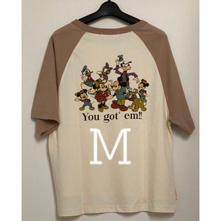 アベイル(Avail)のAvail ディズニー ラグランTシャツ M(Tシャツ(半袖/袖なし))