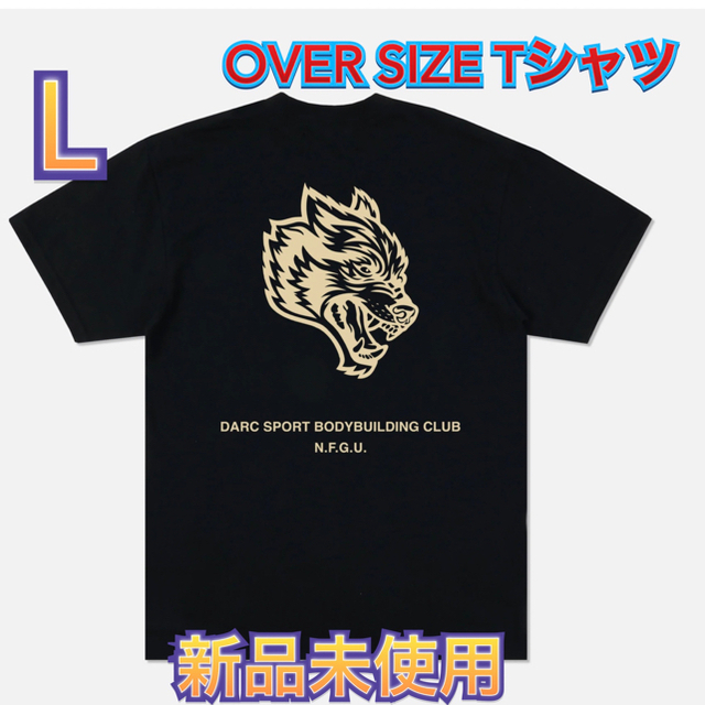 Tシャツ/カットソー(半袖/袖なし)Wolves Forever Oversized Tee in Black