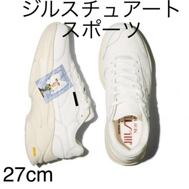 レディース【新品未着用】ジルスチュアート スポーツ コラボ スニーカー 27cm