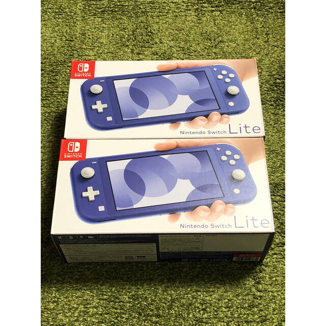 Nintendo Switch lite 本体 ブルー 2個セット