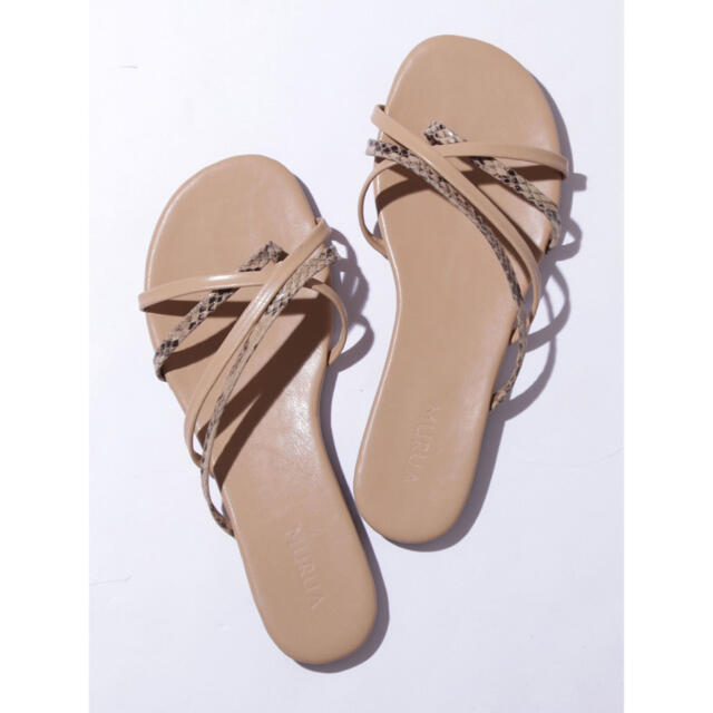 MURUA(ムルーア)のMURUA ストラップサンダル レディースの靴/シューズ(サンダル)の商品写真