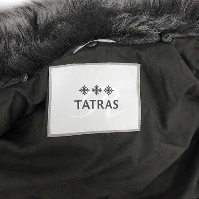 TATRAS(タトラス)のタトラス DIS Rライン ダウンジャケット ポーランド製 ファー S グレー  メンズのジャケット/アウター(ダウンジャケット)の商品写真
