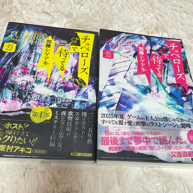 NEWS(ニュース)の加藤シゲアキ チュベローズで待ってる AGE22 AGE32 エンタメ/ホビーの本(文学/小説)の商品写真