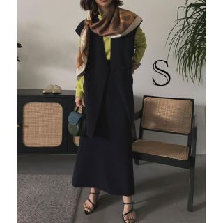 アメリヴィンテージ(Ameri VINTAGE)のOTONA WRAP VEST SET UP DRESS(セット/コーデ)