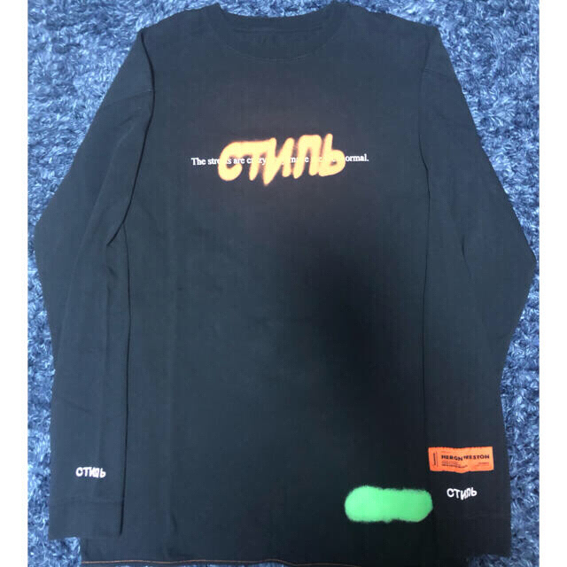 HERON PRESTON CTNMB SPRAY ロングスリーブTシャツ 2