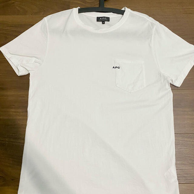 【未使用】A.P.C  ポケットTシャツ 白T メンズ ホワイト Sサイズ