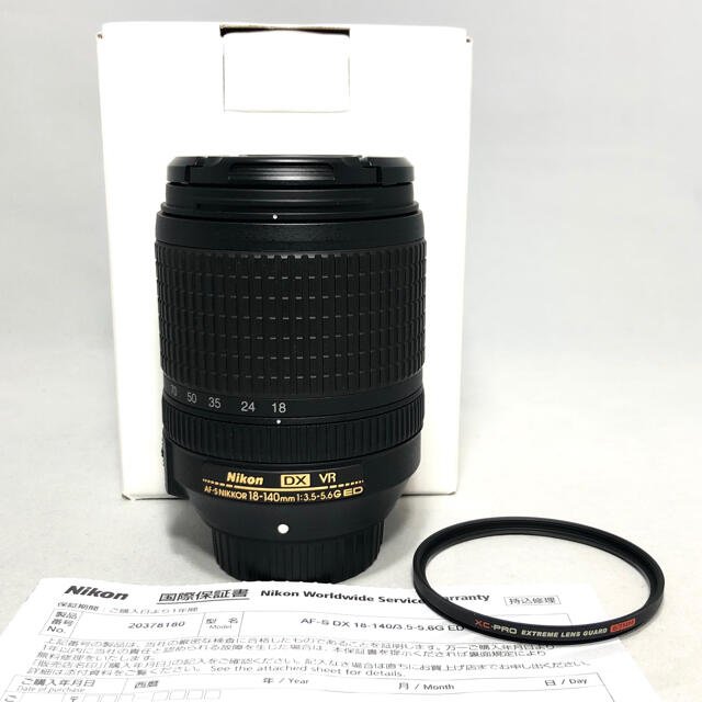 Nikon AF-S DX18-140mm f/3.5-5.6G ED VR美品