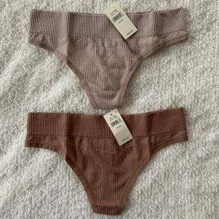 アメリカンイーグル(American Eagle)のXS Aerie リブシームレスソング2枚セット(ショーツ)