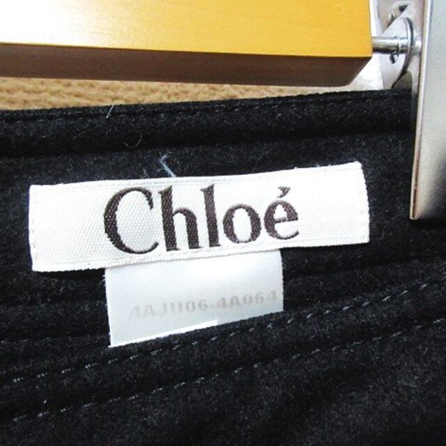 Chloe(クロエ)のCHLOE 美品 スカート ひざ丈 フレア ウール 国内正規品 36 W74 レディースのスカート(ひざ丈スカート)の商品写真