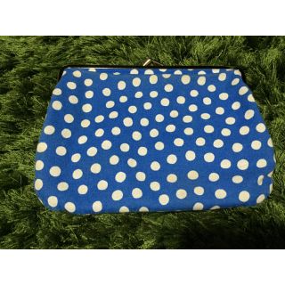 マリメッコ(marimekko)のmarimekko がま口ドットポーチ(ポーチ)