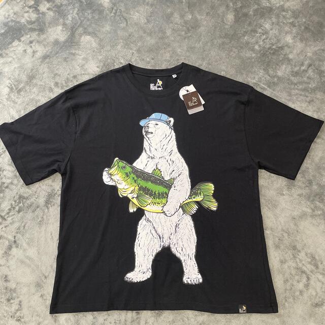 ［未使用］go slow caravan ブラックバスクマBIG TEE