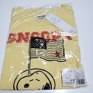 スヌーピー(SNOOPY)の最終値下げ☆スヌーピー☆チュニックTシャツ☆ハニーイエロー☆M☆新品☆(Tシャツ(半袖/袖なし))