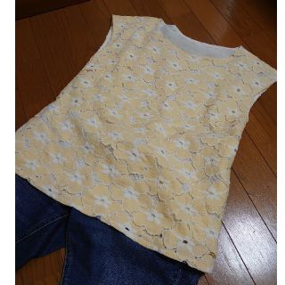 テチチ(Techichi)のテチチ　レーストップス　フレンチスリーブ(Tシャツ(半袖/袖なし))