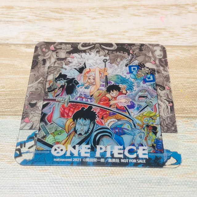 集英社(シュウエイシャ)の夏コミ2021 クリアコースター 非売品 ONEPIECE 2枚セット エンタメ/ホビーのアニメグッズ(その他)の商品写真