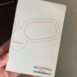 シックスパッド(SIXPAD)のsix pad ジェルシート　純正品　2枚入り(トレーニング用品)