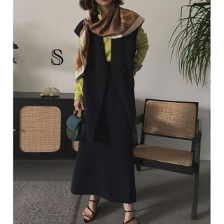 アメリヴィンテージ(Ameri VINTAGE)のOTONA WRAP VEST SET UP DRESS(セット/コーデ)