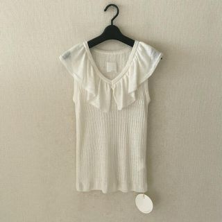 イリアンローヴ(iliann loeb)のiliann loeb♡新品♡デザインニットソー(ニット/セーター)