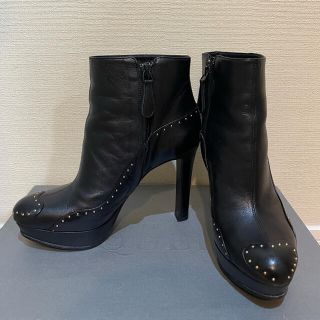 Alexander McQueen - 【超美品】Alexander McQueenアレキサンダーマックイーン ブーツ黒の通販｜ラクマ