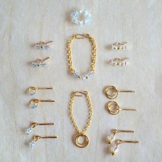 リカちゃん　イヤリング　ピアス　ネックレス　ヘアピン　ブレスレット(人形)