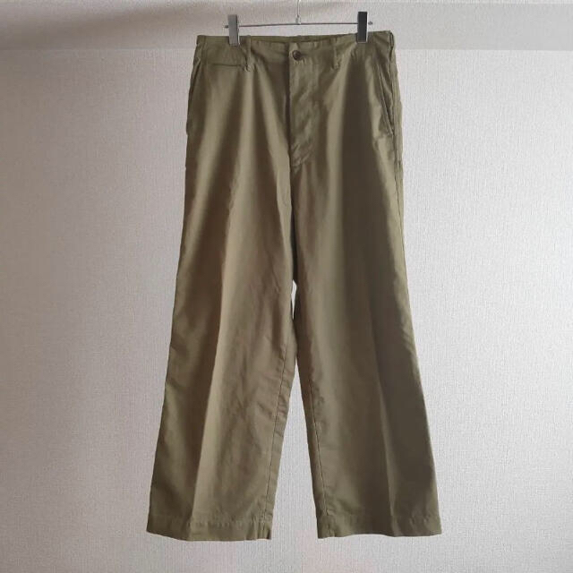 AURALEE 18SS WASHED FINX CHINO PANTS