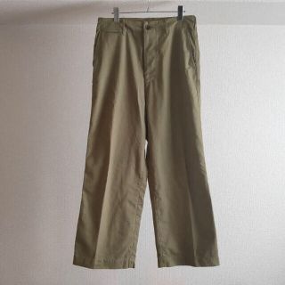 コモリ(COMOLI)のAURALEE 18SS WASHED FINX CHINO PANTS(チノパン)