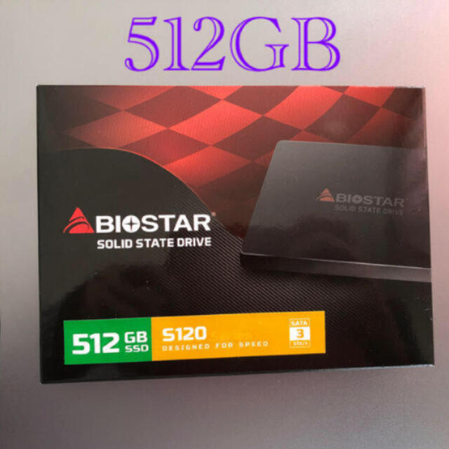SSD512GBノートパソコン用新品❣️ メーカー3年保証付きです❣️